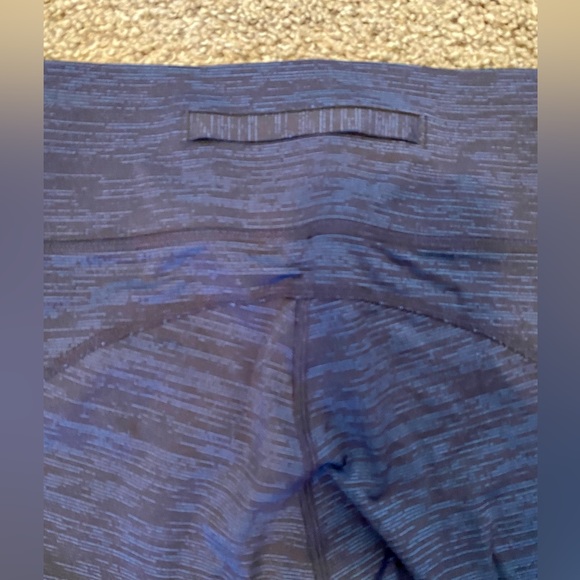 OUTDOOR VOICES Blue Ombre Heathered Springs 7/8 Leggings - Picture 7 of 8